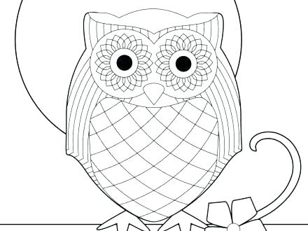 440x330 Snowy Owl Coloring Pages Printable Owl Free Printable Owl Coloring