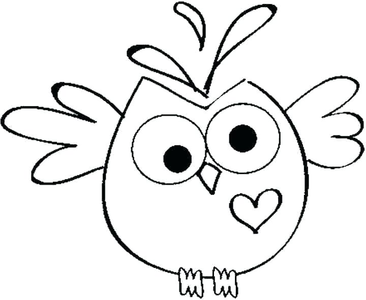 720x591 Owl Coloring Pages For Kids Free Printable Owl Coloring Pages Owl