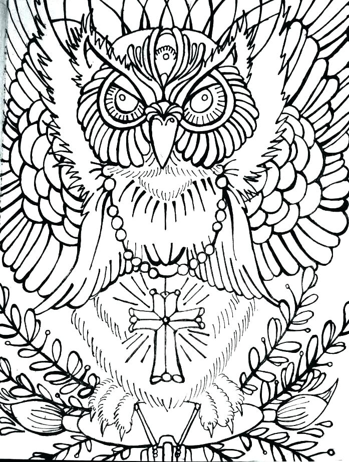 697x923 Owl Coloring Pages For Kids Printable Coloring Pages Coloring