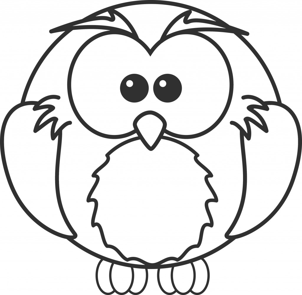 1024x999 Professional Free Printable Owl Coloring Pages For Kids Throughout