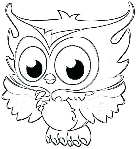 546x600 Owl Coloring Pages Owl Coloring Page Free Printable Free Printable