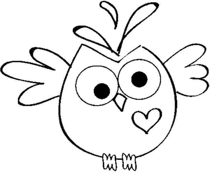 720x591 Owls Coloring Pages For Teens