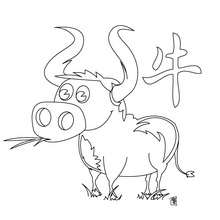 220x220 Ox Coloring Pages