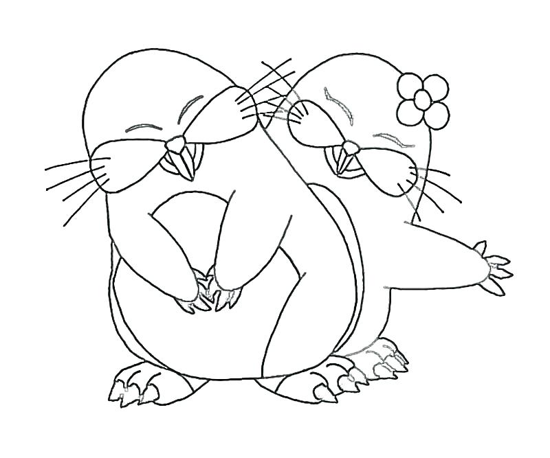 800x667 Oyster Coloring Pages Mole Animal Coloring Pages Page For Kids