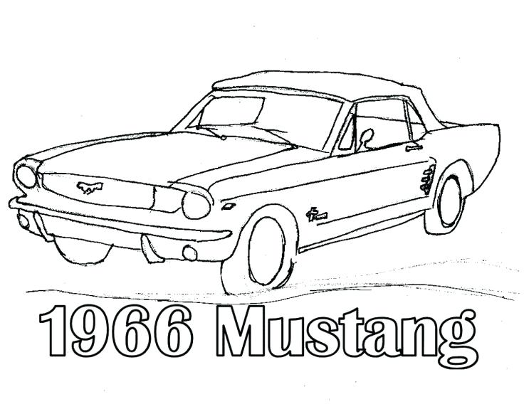 736x568 Mustang Coloring Pages Classic Mustang Coloring Pages To Print