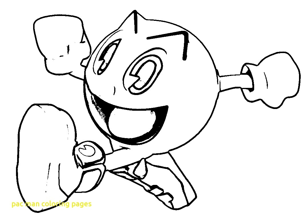 1061x771 New Pac Man Coloring Pages With Pac Man Coloring Page Free