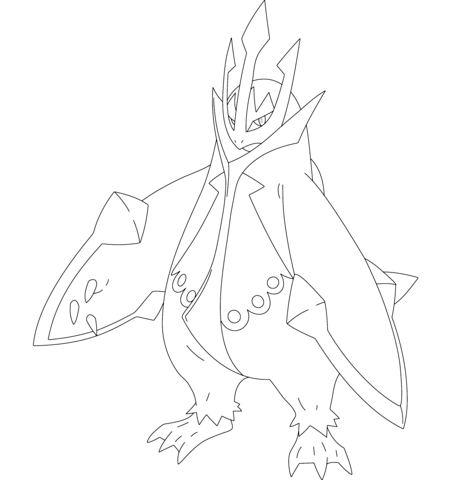 461x480 Pachirisu Coloring Page