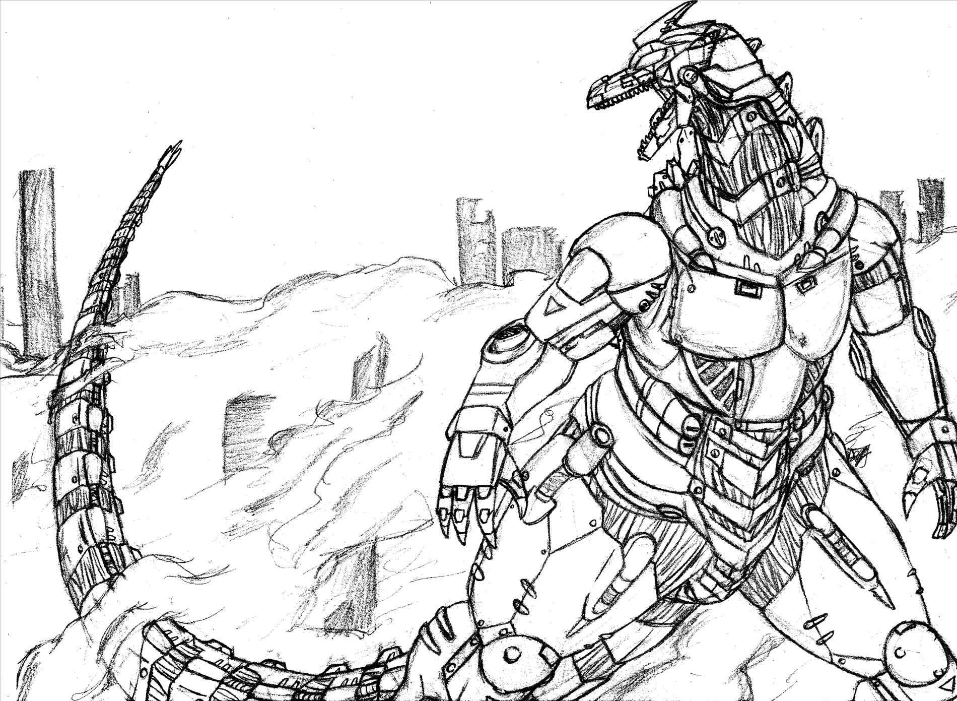 1900x1391 Mechagodzilla Coloring Pages Online Coloring Printable