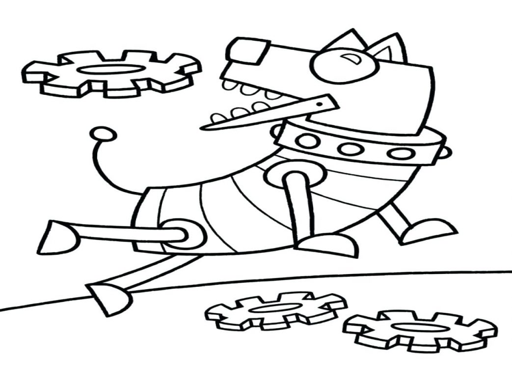 1043x782 Robot Chicken Coloring Pages To Good Page Draw Rescue Bots Fresh