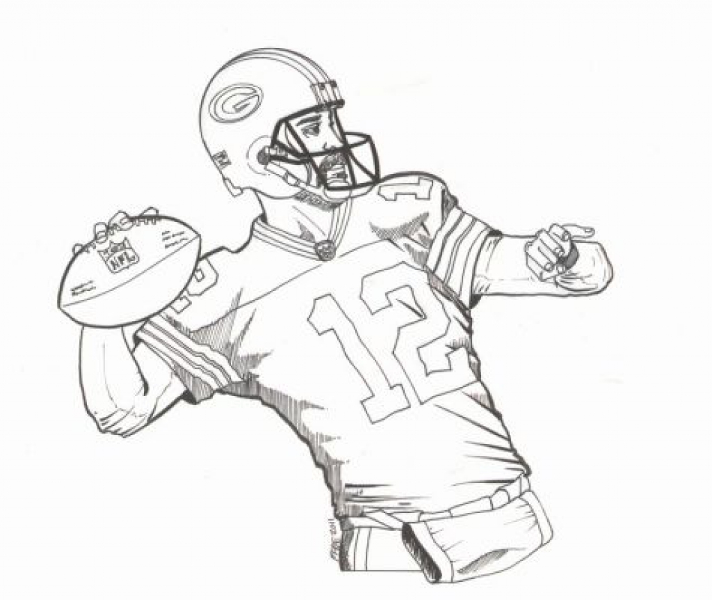 1024x862 Green Bay Packers Logo Coloring Page Free Printable Pages