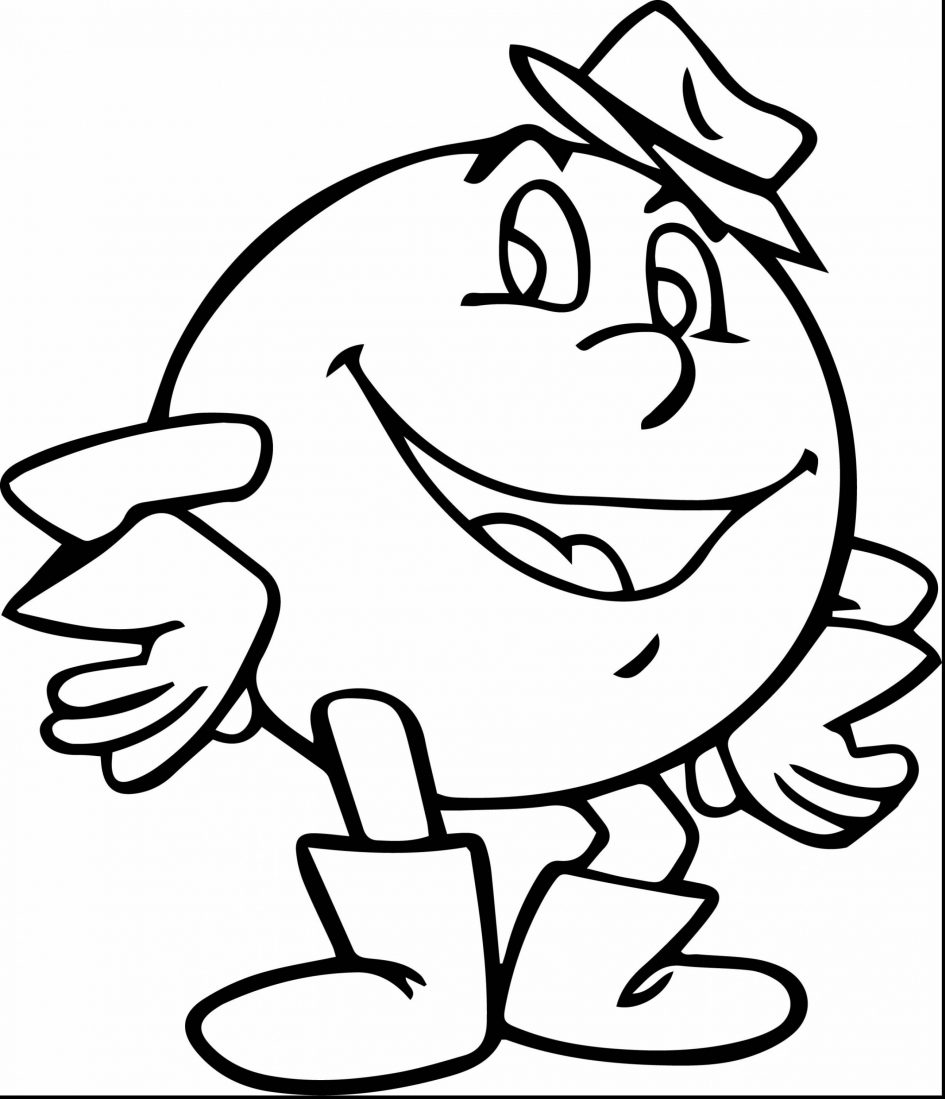 945x1099 Pac Man Games Characters Coloring Pages
