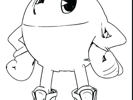 440x330 Pacman Coloring Pages Coloring Book Coloring Pages Pixels Pac Man