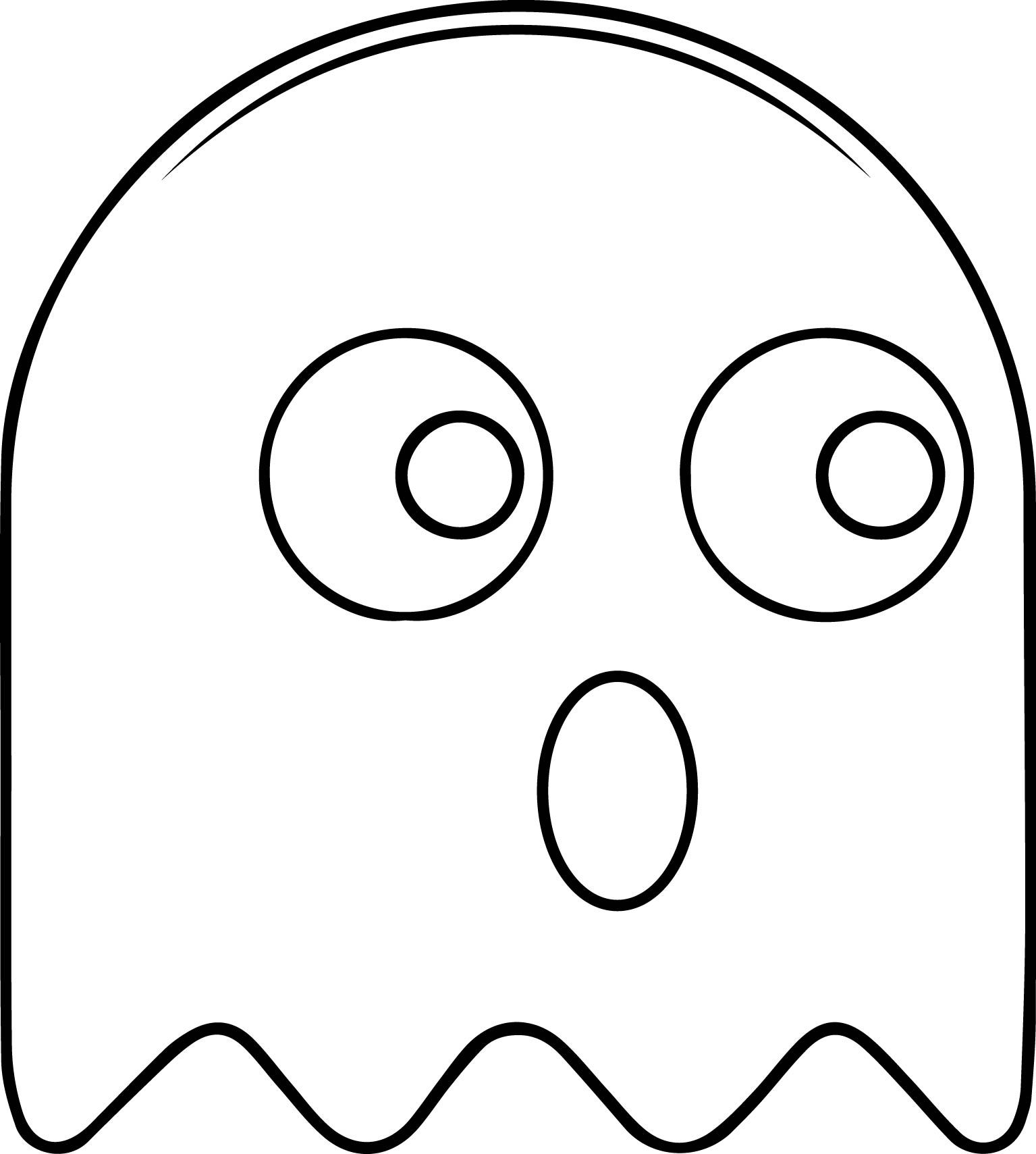 1535x1709 Top Pac Man Coloring Pages New With Page Free