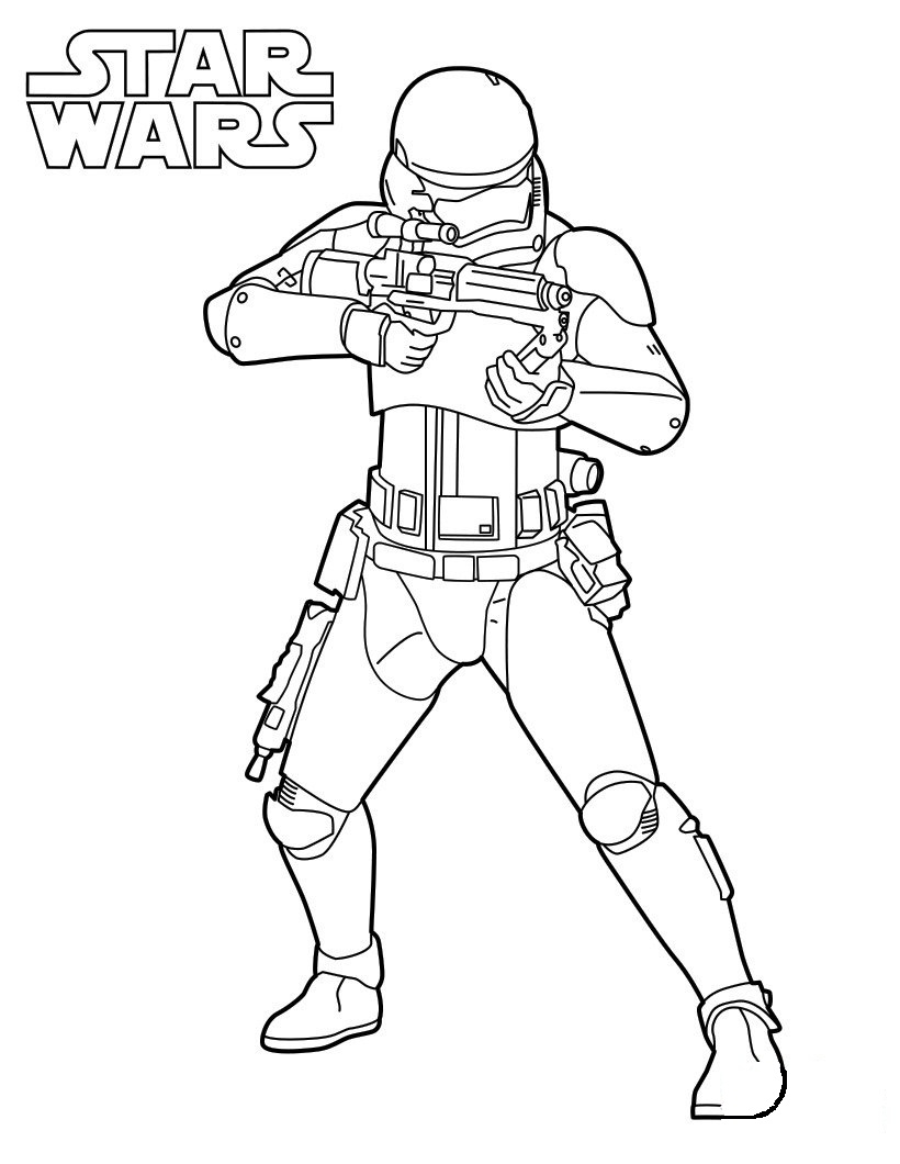 820x1060 Storm Trooper Coloring Pages Download Coloring For Kids