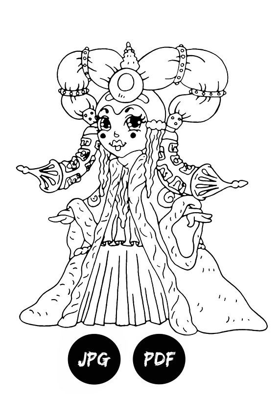 570x806 Queen Amidala Coloring Pages Kids Digital Coloring Pages Printable