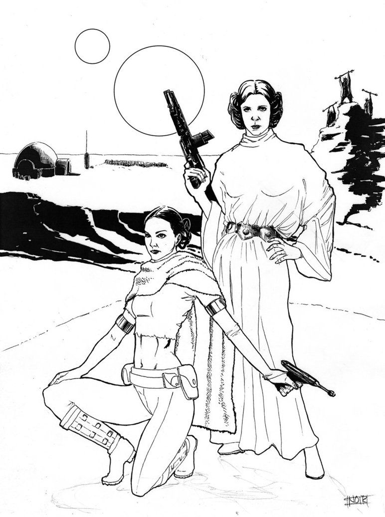 772x1036 Star Wars Leia And Padme