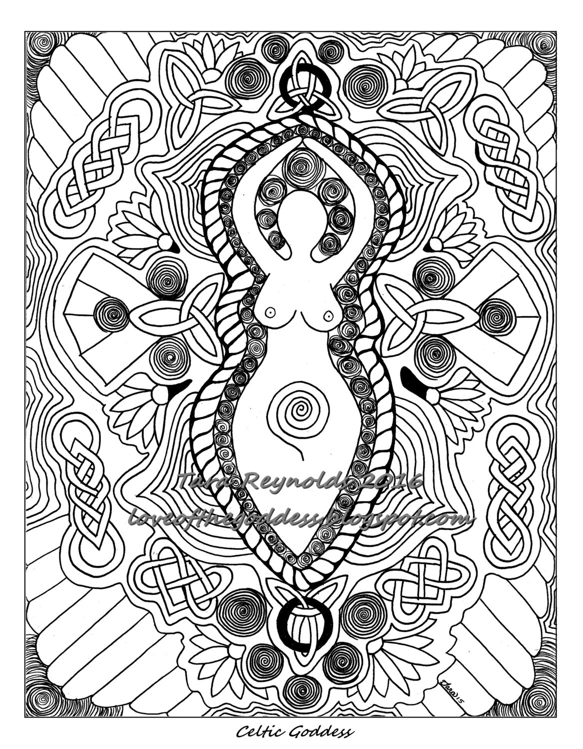 1167x1500 Printable Pagan Coloring Pages To Print Coloring For Kids