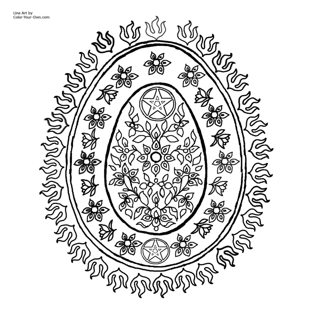 1024x1024 Pagan Coloring Pages