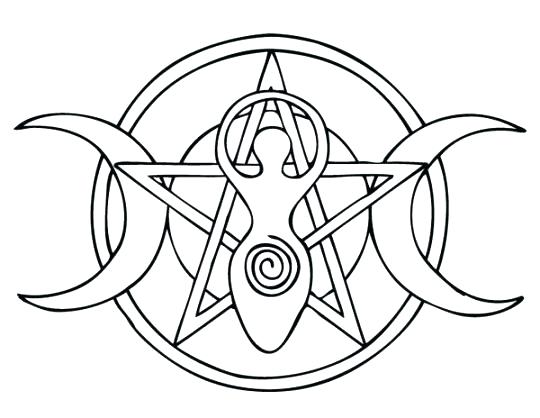 540x418 Wiccan Coloring Pages Coloring Page N Coloring Page Printable