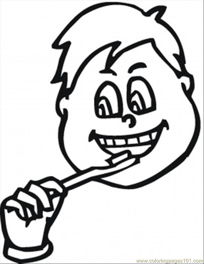 650x842 Paint Brush Coloring Page