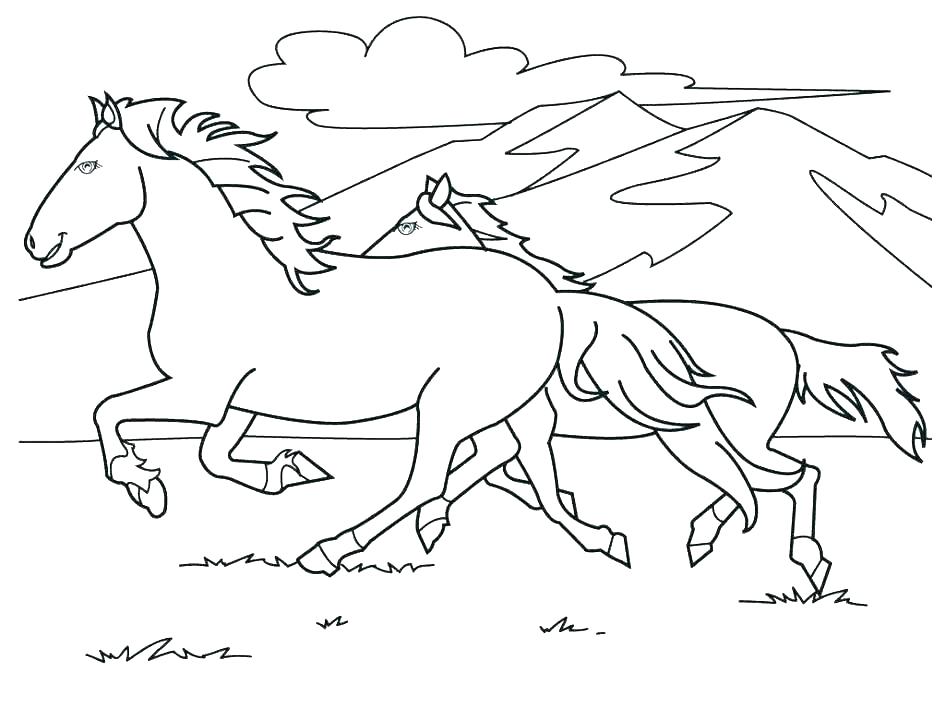 945x709 Paint Horse Coloring Pages Ing S Ing Paint Horse Coloring Sheets