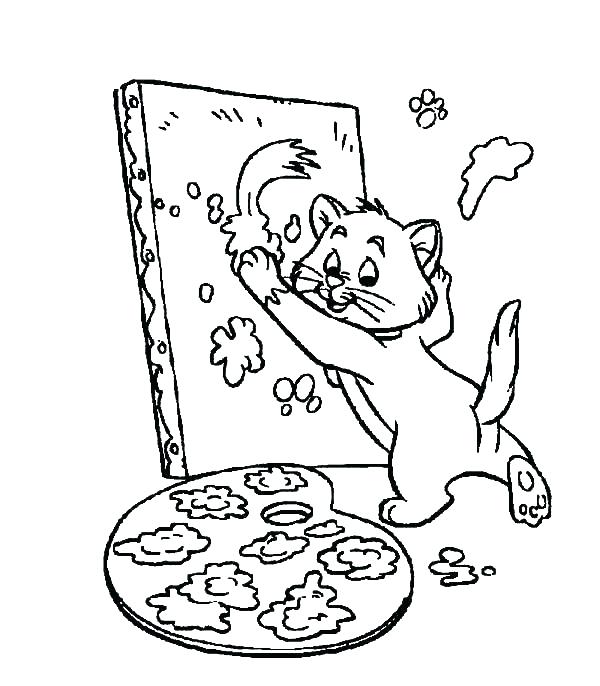 600x686 Paint Coloring Pages Painting Coloring Pages Painting And Coloring