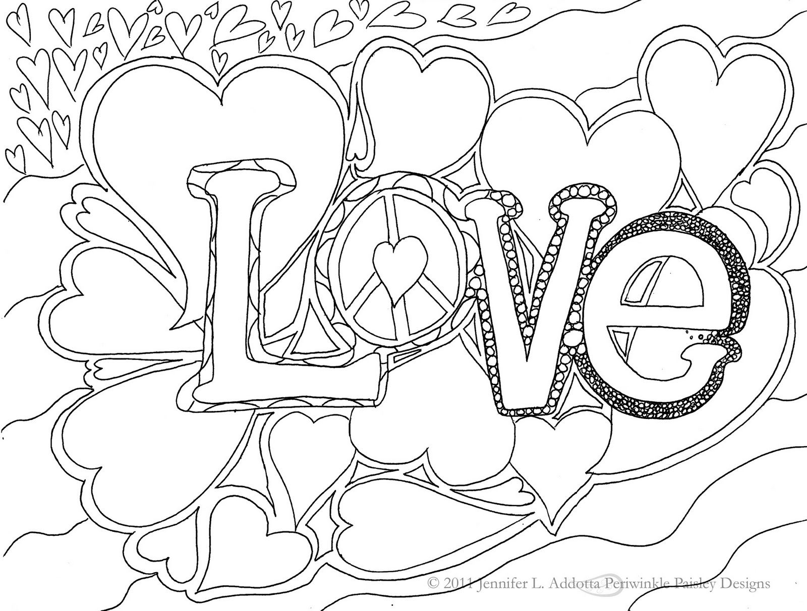 1600x1212 Love Printable Coloring Pages For Adults Peace
