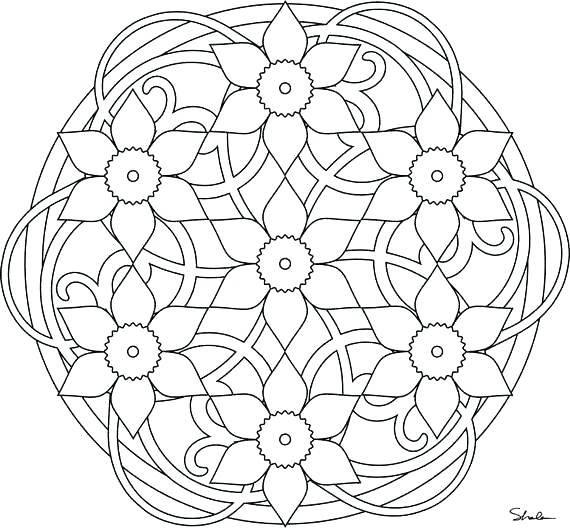 570x528 Paisley Designs Coloring Book Also Paisley Design Coloring Pages