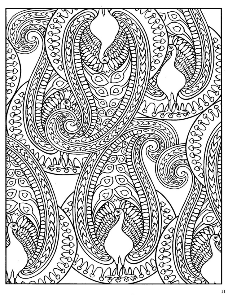 736x952 Paisley Coloring Pages Download Free Coloring