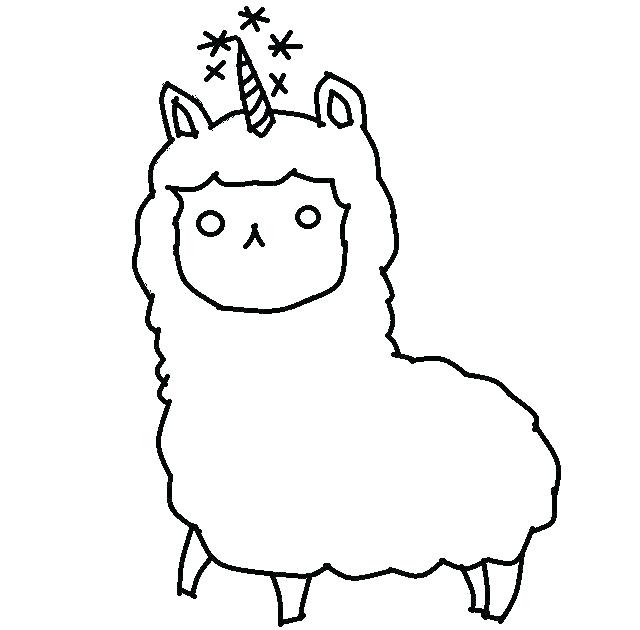 640x630 Llama Llama Coloring Pages Alpaca Coloring Pages Adult Llama Red
