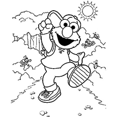 230x230 Cute Elmo Coloring Pages