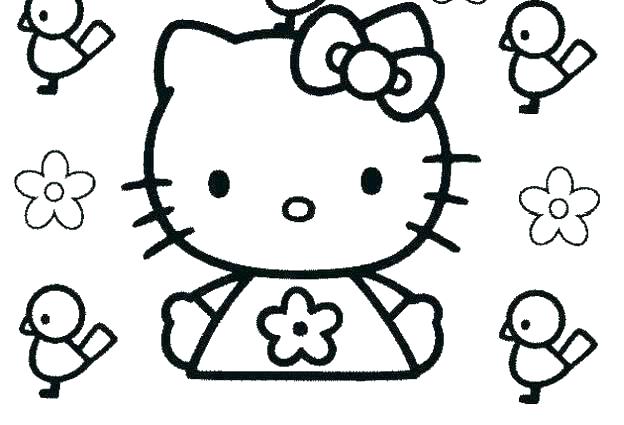 624x425 Free Printable Coloring Pages Hello Kitty Hello Kitty Coloring