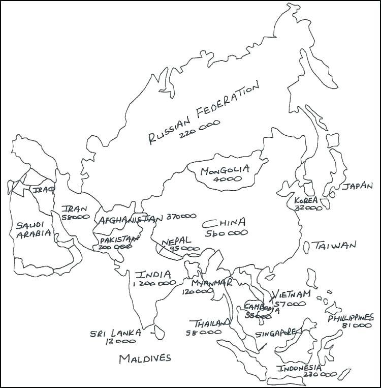 750x763 Map Of Pakistan Coloring Page