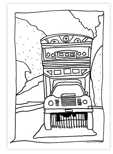 431x584 Pakistan Truck Coloring Page Unit Study Pakistan