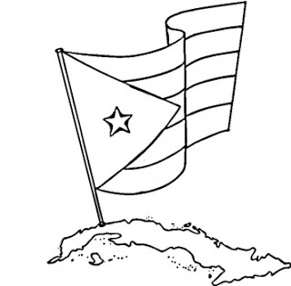 320x315 Cuba Flag Coloring Pages Cartoon Coloring Pages