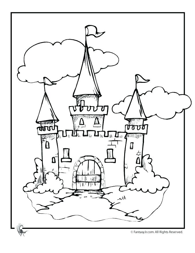 680x880 Coloring Pages Of Cinderella Castle