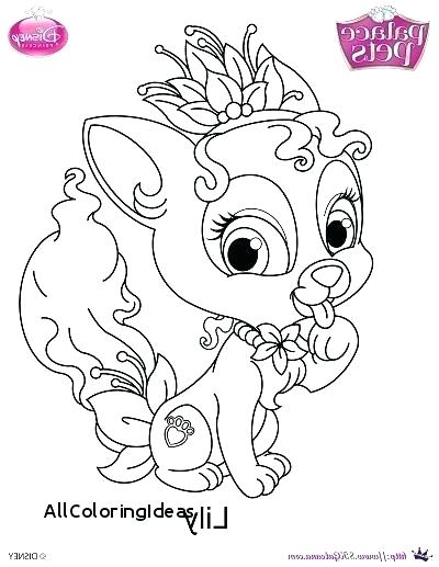 400x517 Pets Coloring Page Princess Palace Pets Coloring Pages Also
