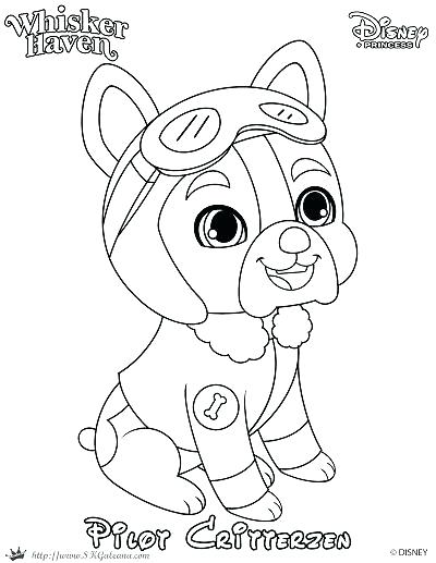 400x517 Princess Palace Pets Coloring Pages