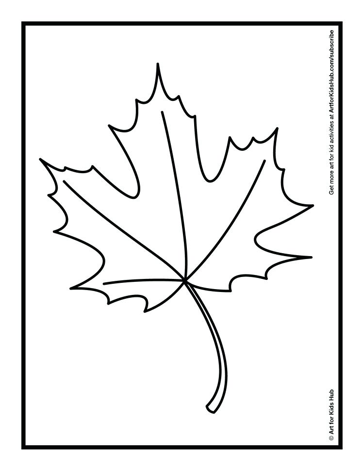 750x971 Palm Leaf Coloring Page Coloring An Autumn Leaf With Oil Pastels