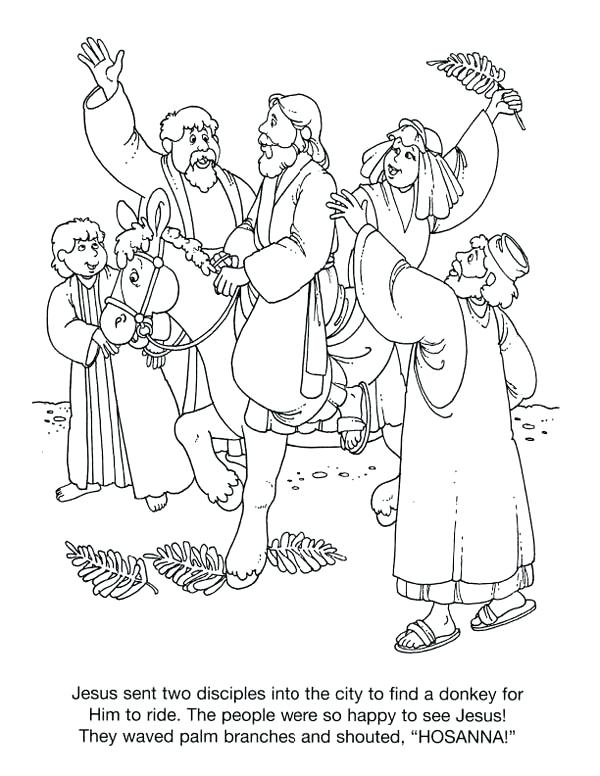 600x776 Palm Sunday Coloring Page History Of Palm Coloring Page Palm