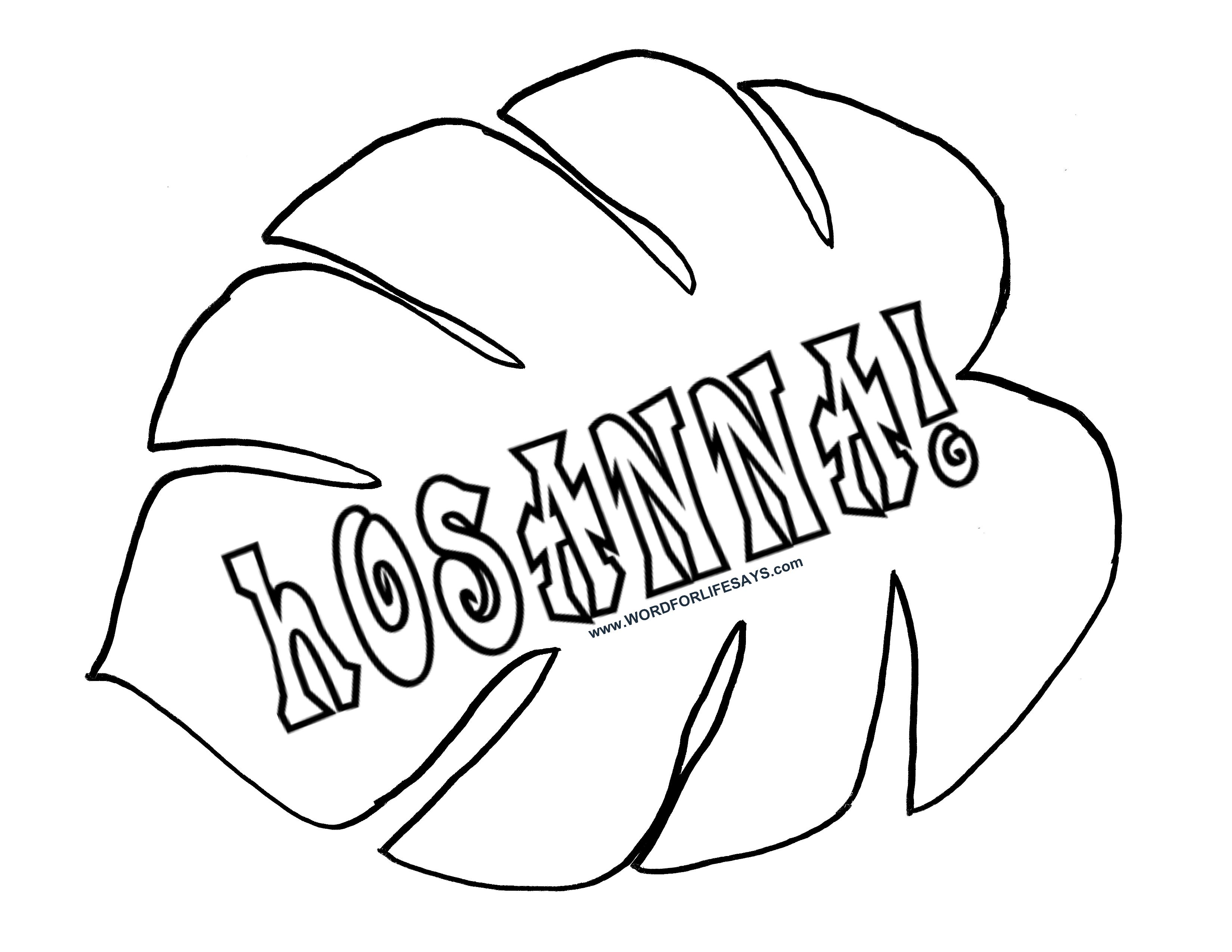 3300x2550 Palm Sunday Coloring Pages Best For Kids Also Leaf Page