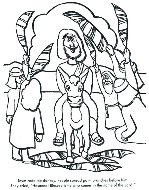 600x765 Top Rated Palm Sunday Coloring Pages Pictures Palm Coloring