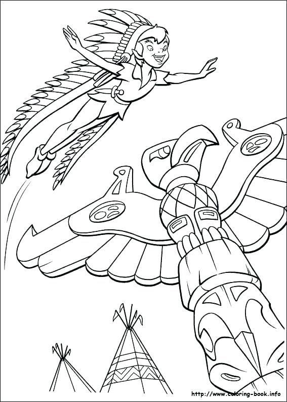 567x794 Peter Pan Coloring Pages Captain Hook Coloring Pages Peter Pan