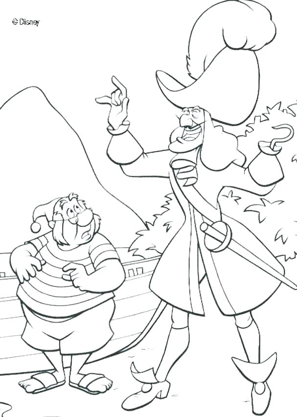 607x850 Peter Pan Coloring Pages Coloring Coloring For Kids Good Peter Pan