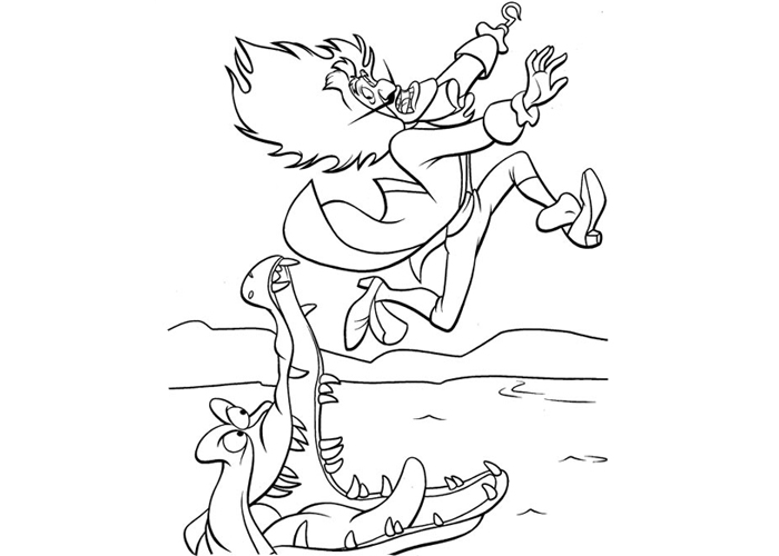 700x500 Peter Pan Coloring Pages