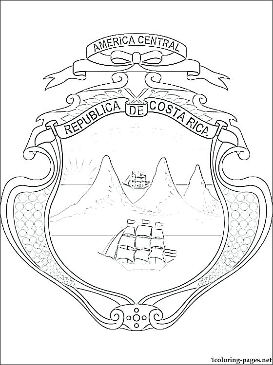 560x750 Panama Coloring Page Coloring Flag Coloring Pages For Kids Central