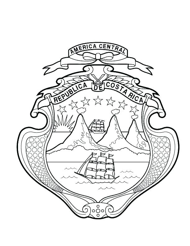 612x792 Panama Flag Coloring Page Panama Flag Coloring Page Coloring Pages