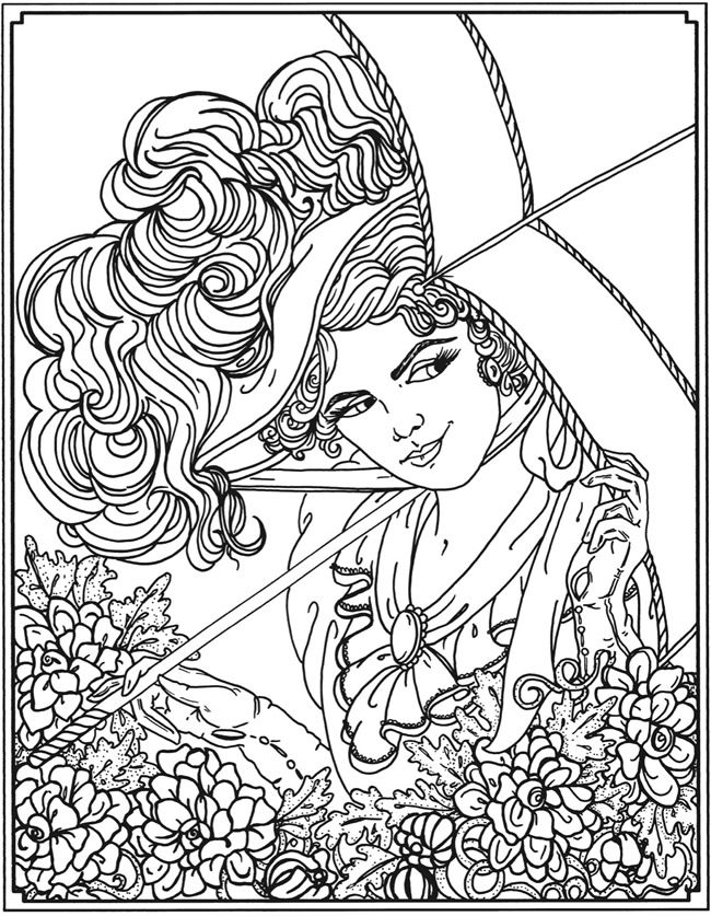 650x837 Welcome To Dover Publications Creative Haven American Beauties