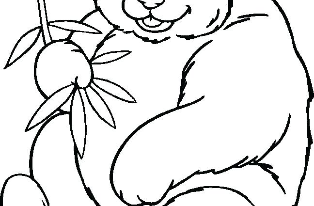 648x425 Printable Panda Bear Coloring Pages Of Pandas Plus Best In Giant