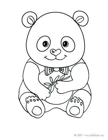 363x470 Cute Panda Coloring Pages Coloring Pages Baby Pandas Printable